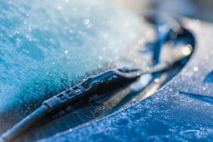 Frozen Windshield Seasonal Damage & Vehicle Repair