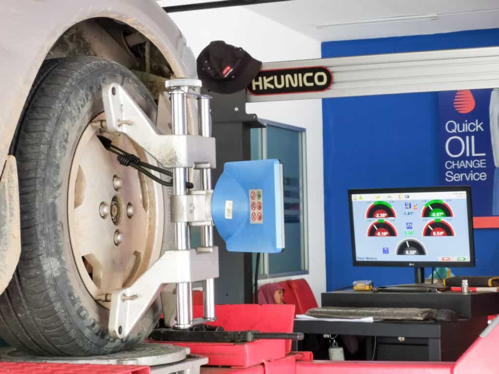 wheel alignment