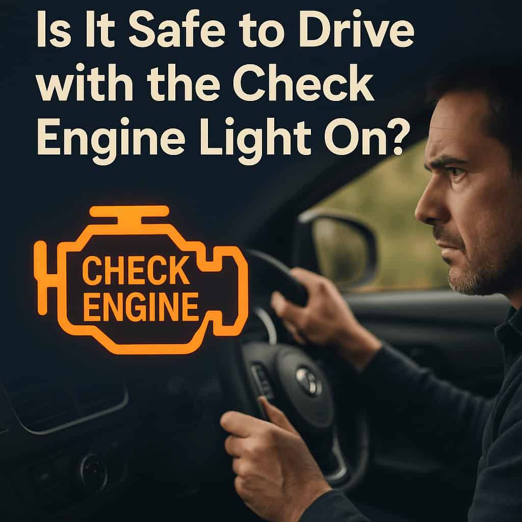Is It Safe to Drive with the Check Engine Light On?